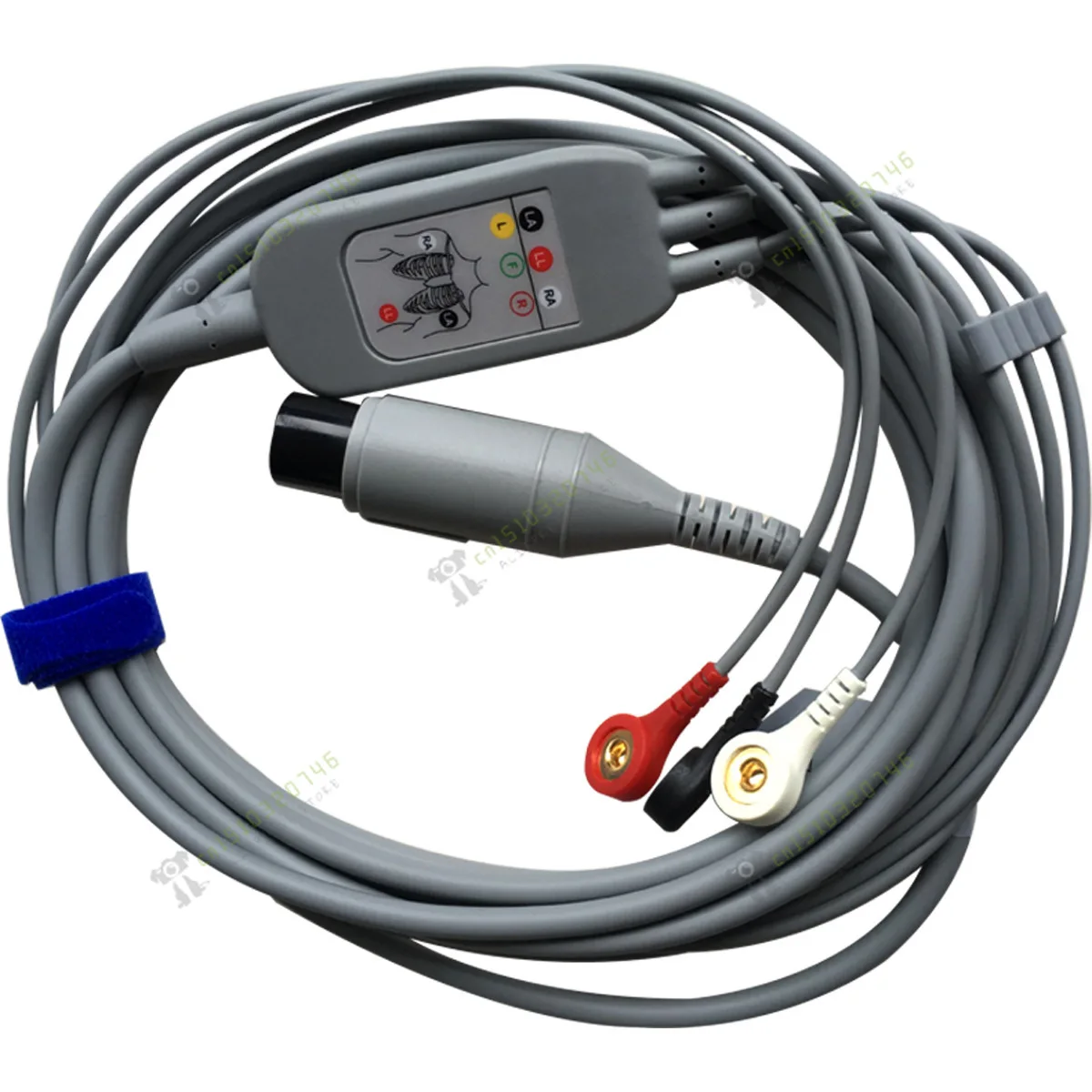 Original 6-Pin 3-Guide Button ECG Monitor Lead Wire Cable Straight Head Ec03das061
Original 6-Pin 3-Guide Button ECG Monitor Lead Wire Cable Straight Head Ec03das061