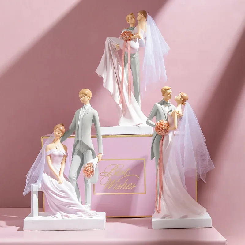 Wedding Anniversary Gift Lovers Statue Ornament Home Decoration Resin Crafts Couples Statuette Valentine's Day Gifts For wife
Wedding Anniversary Gift Lovers Statue Ornament Home Decoration Resin Crafts Couples Statuette Valentine's Day Gifts For wife