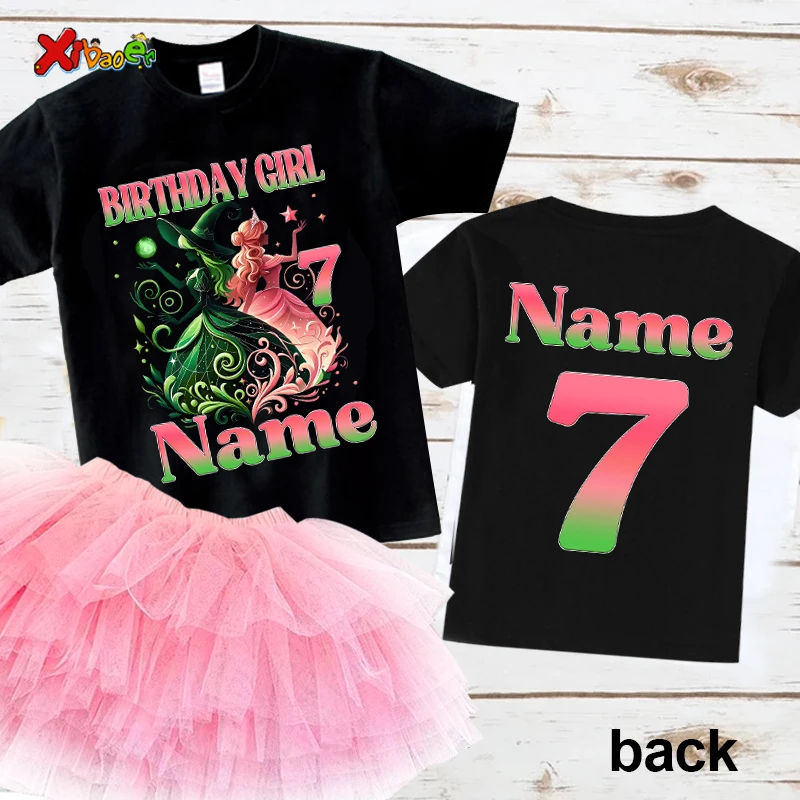Birthday Girl Tshirt Set Wicked Custom Name Witch Magic Birthday Party Outfits Tutu Set Outfit Kids Shirt Matching Girls 8 Year
Birthday Girl Tshirt Set Wicked Custom Name Witch Magic Birthday Party Outfits Tutu Set Outfit Kids Shirt Matching Girls 8 Year