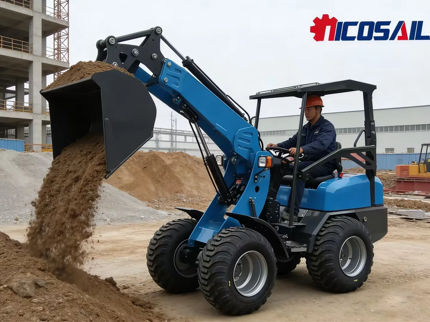 KZL918 Telescopic Loader with Optional Engines GX690 / Kubota / Briggs CE
KZL918 Telescopic Loader with Optional Engines GX690 / Kubota / Briggs CE