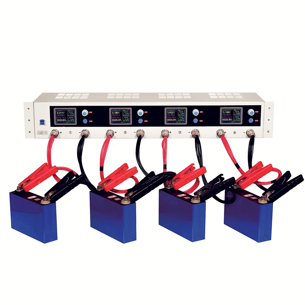YPSDZ high precision 4-channel 5V 50A charge discharge detector battery pack voltage balance lithium battery capacity tester
YPSDZ high precision 4-channel 5V 50A charge discharge detector battery pack voltage balance lithium battery capacity tester
