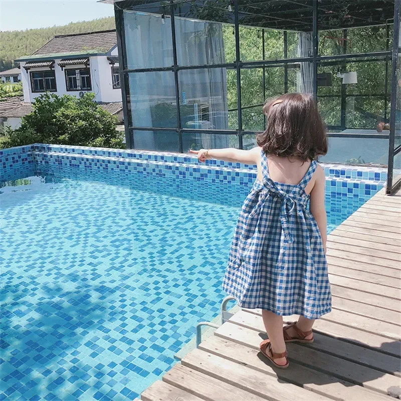 korean style Cotton Linen Baby Girls Princess Dress 2025 Summer New Plaid Sleeveless Clothes Kids Casual Dresses
korean style Cotton Linen Baby Girls Princess Dress 2025 Summer New Plaid Sleeveless Clothes Kids Casual Dresses