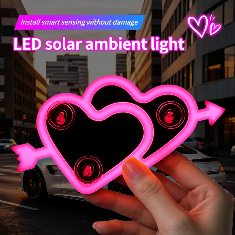 Car LED Love Atmosphere Window Light Decoration Lights Glowing Solar Lights USB Wiring Car Modification Neon Car Decoration 2026
Car LED Love Atmosphere Window Light Decoration Lights Glowing Solar Lights USB Wiring Car Modification Neon Car Decoration 2026