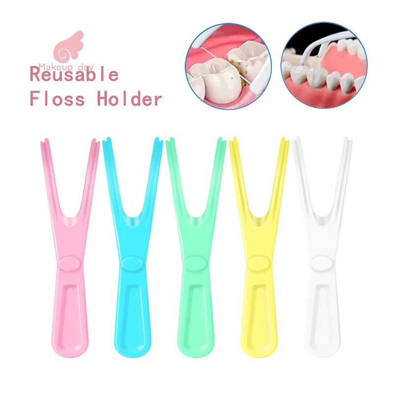 1/5Pcs Y Shape Plastic Dental Floss Rack Reusable Pick Holder Teeth Clean Care Tool Without Dental Floss Oral Hygiene Toothpick
1/5Pcs Y Shape Plastic Dental Floss Rack Reusable Pick Holder Teeth Clean Care Tool Without Dental Floss Oral Hygiene Toothpick