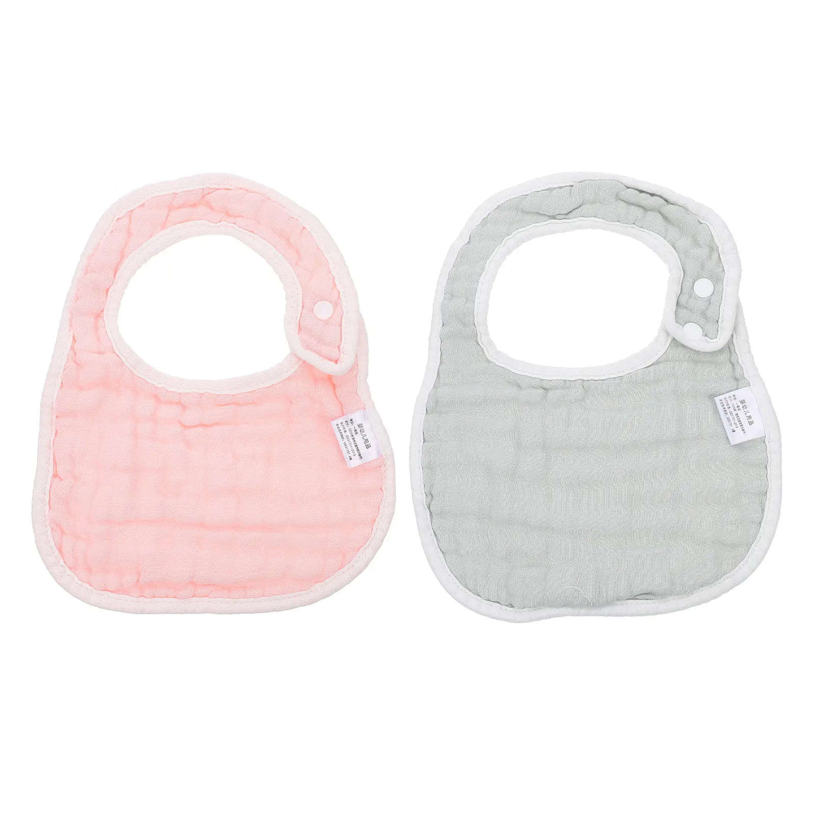 2Pcs Cotton Muslin Baby Bibs for Infant Newborn Toddler Drooling Towels Lightweight Portable U-Shaped Protective Bibs for 0-6
2Pcs Cotton Muslin Baby Bibs for Infant Newborn Toddler Drooling Towels Lightweight Portable U-Shaped Protective Bibs for 0-6
