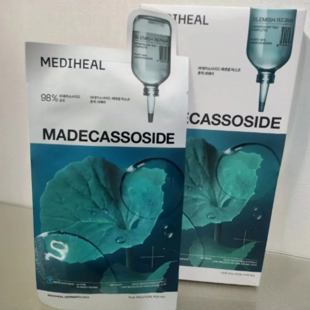 Repairs Skin Barrier Reduce Acne Brand Marks Korean Centella Asiatica Essence Mask Sheet Mediheal 98% Pure Madecassoside Mask
Repairs Skin Barrier Reduce Acne Brand Marks Korean Centella Asiatica Essence Mask Sheet Mediheal 98% Pure Madecassoside Mask
