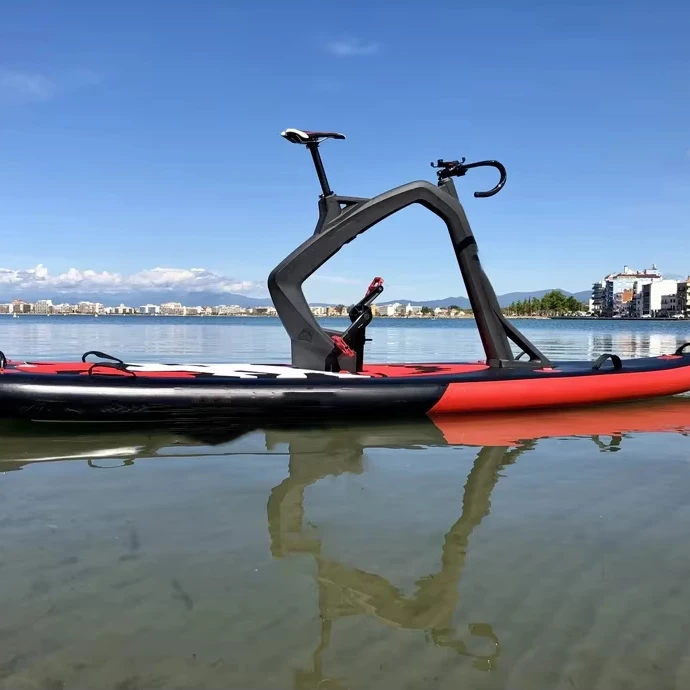 Inflatable Water Bike Lightweight For Outdoor Fun And Water Sports Easy To Ride Pedal Type Made Of Metal Dropstitch MOQ 1 Piece
Inflatable Water Bike Lightweight For Outdoor Fun And Water Sports Easy To Ride Pedal Type Made Of Metal Dropstitch MOQ 1 Piece