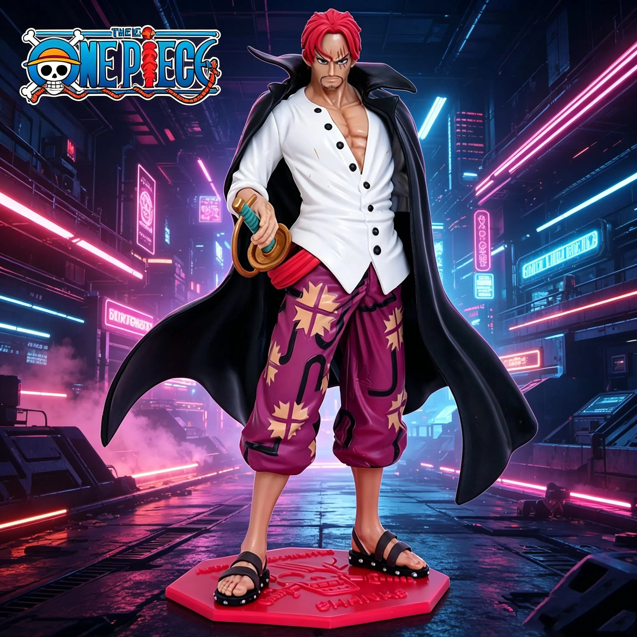 24.5cm/9.65in Anime ONE PIECE Figure Shanks Action Figures Pvc Statue Collection Model Toys Gifts
24.5cm/9.65in Anime ONE PIECE Figure Shanks Action Figures Pvc Statue Collection Model Toys Gifts