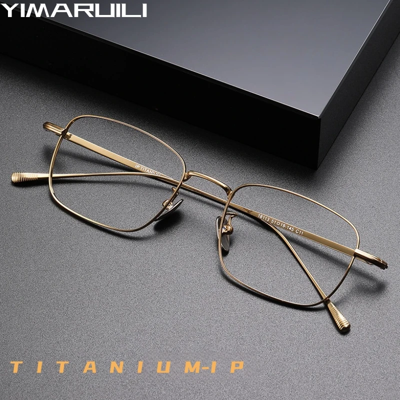 YIMARUILI Ultralight Business Square Men's Eyeglasses Frame New Designer Style Fashion Optical Prescription Glasses Women 18113
YIMARUILI Ultralight Business Square Men's Eyeglasses Frame New Designer Style Fashion Optical Prescription Glasses Women 18113
