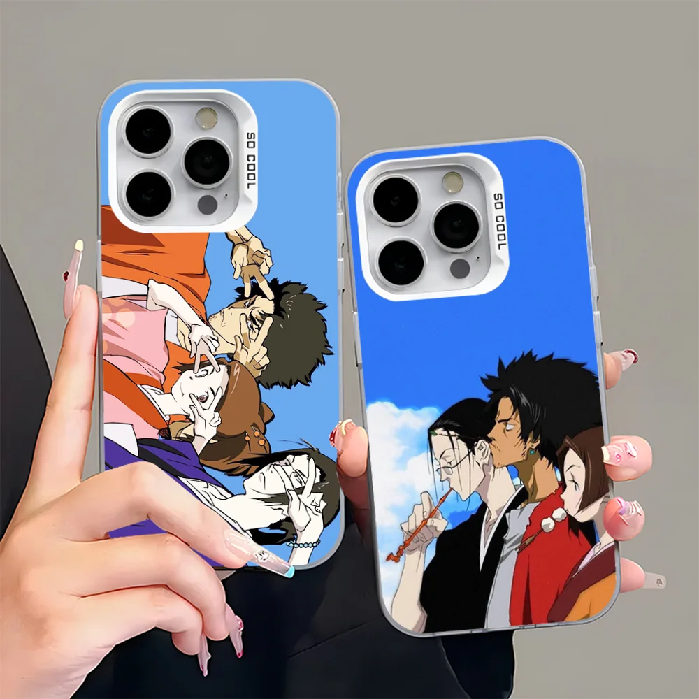 S-Samurai C-Champloo Anime Phone Case For iPhone 16,15,14,13,12,11,Pro,Max,Plus,Mini,XS,SE Anti Fall Gray Silver Matte Bumper
S-Samurai C-Champloo Anime Phone Case For iPhone 16,15,14,13,12,11,Pro,Max,Plus,Mini,XS,SE Anti Fall Gray Silver Matte Bumper