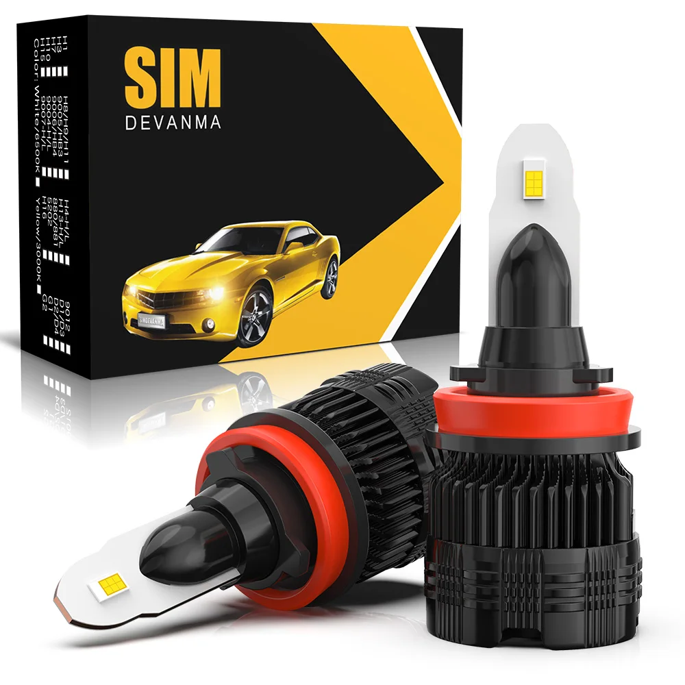H7 H4 LED Headlight H11 H4 H7 HB4 HB3 H1 9006 9005 9012 HIR2 Car Fog Bulb 6000K White 30W 12V with Fan Auto Accessories Lamp
H7 H4 LED Headlight H11 H4 H7 HB4 HB3 H1 9006 9005 9012 HIR2 Car Fog Bulb 6000K White 30W 12V with Fan Auto Accessories Lamp