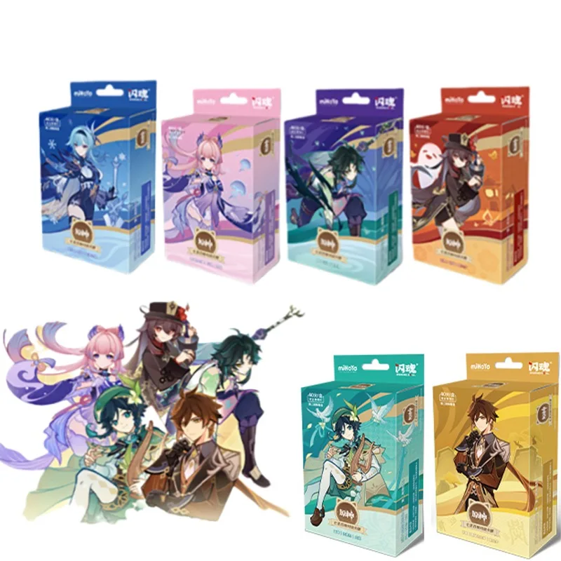 Card Fun Genuine Genshin Impact Cards Pre Packaged Volume 1 Genius Invokation TCG Collection Card Children's Anime Gift Toys
Card Fun Genuine Genshin Impact Cards Pre Packaged Volume 1 Genius Invokation TCG Collection Card Children's Anime Gift Toys