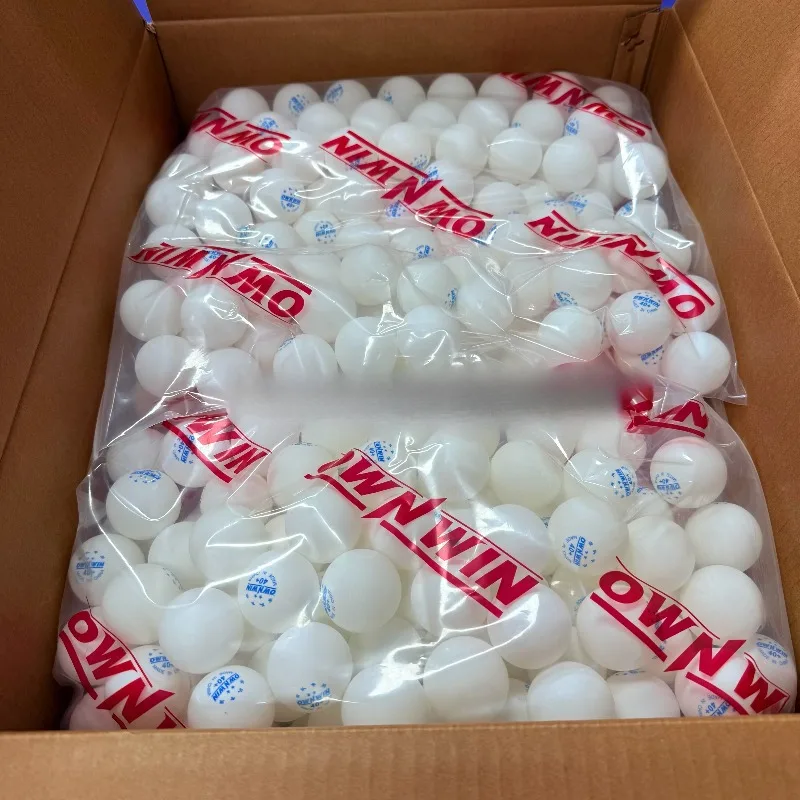OWNWIN 2-звездочные бесшовные новые материалы, 40 мячей для настольного тенниса — профессиональные тренировочные мячи для пинг-понга для студентов и использования в тренажерном зале
OWNWIN 2-звездочные бесшовные новые материалы, 40 мячей для настольного тенниса — профессиональные тренировочные мячи для пинг-понга для студентов и использования в тренажерном зале