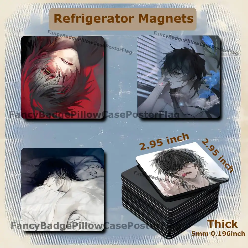 Towa S-Slow Damage Game 75mm Frigerator Magnet Square Stickers Personalize Fridge Refrigerator Wall Door Decoration
Towa S-Slow Damage Game 75mm Frigerator Magnet Square Stickers Personalize Fridge Refrigerator Wall Door Decoration