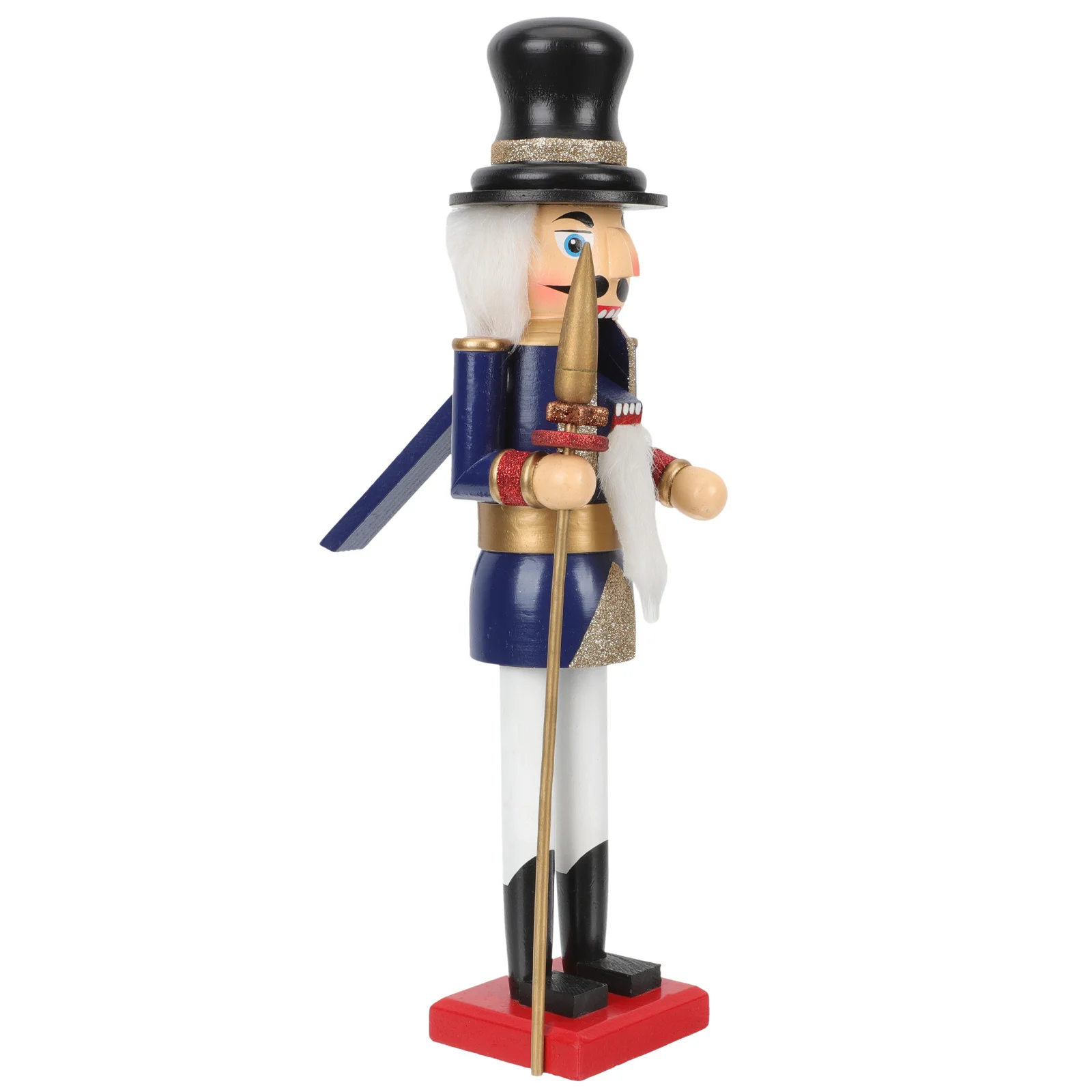 1pc Nutcracker Sturdy Holiday Wooden Nutcracker Puppet Home Decor Desktop Ornament Living Room Bedroom Wedding Gift Craft
1pc Nutcracker Sturdy Holiday Wooden Nutcracker Puppet Home Decor Desktop Ornament Living Room Bedroom Wedding Gift Craft