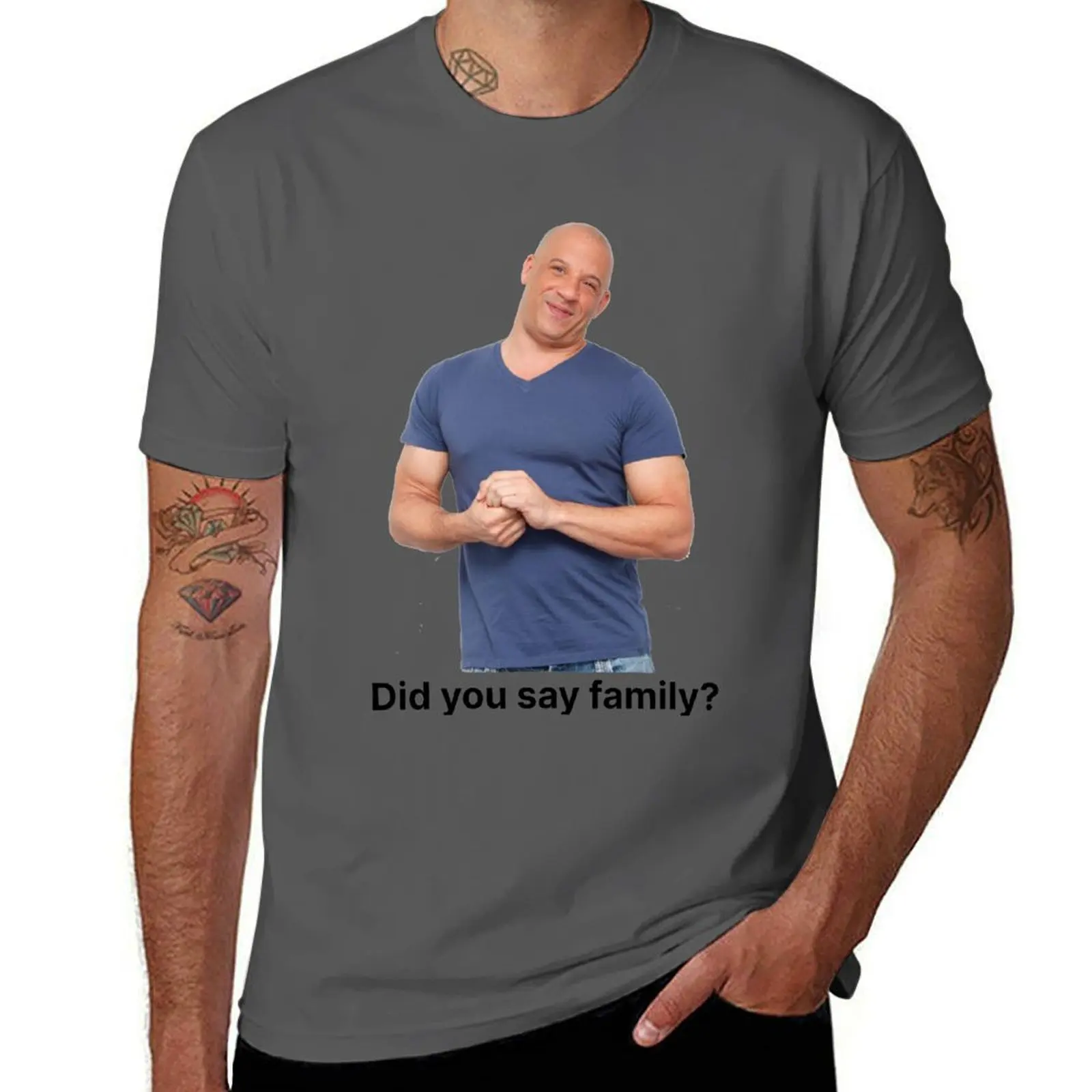 Did You Say Family Meme Vin Diesel Fast and Furious T-Shirt for a boy shirts graphic tee heavyweight t shirts for men
Did You Say Family Meme Vin Diesel Fast and Furious T-Shirt for a boy shirts graphic tee heavyweight t shirts for men