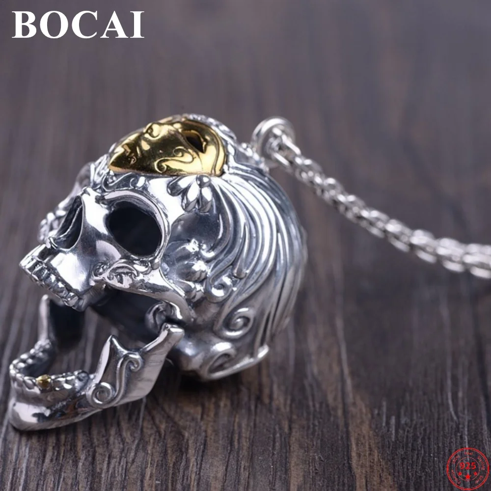 S925 Sterling Silver Pendants for Women Men New Fashion Face Mask-skull Vintage Argentum Punk Jewelry Free Shipping
S925 Sterling Silver Pendants for Women Men New Fashion Face Mask-skull Vintage Argentum Punk Jewelry Free Shipping