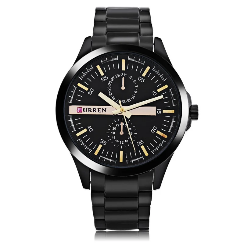 Curren 8128 Men's Watch Waterproof Quartz Watch Steel Belt Men's Watch Business Casual Watch
Curren 8128 Men's Watch Waterproof Quartz Watch Steel Belt Men's Watch Business Casual Watch