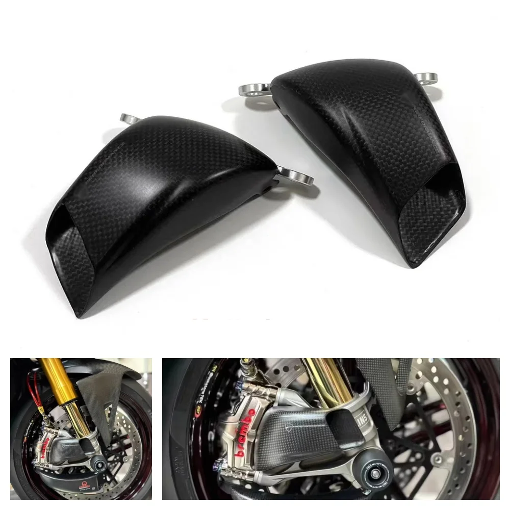 For DUCATI 1098 1198 848 749 999 748 100% Carbon Fiber Motorcycle Front Caliper Radiator Cover Air Ducts Brake Cooling Mounting
For DUCATI 1098 1198 848 749 999 748 100% Carbon Fiber Motorcycle Front Caliper Radiator Cover Air Ducts Brake Cooling Mounting