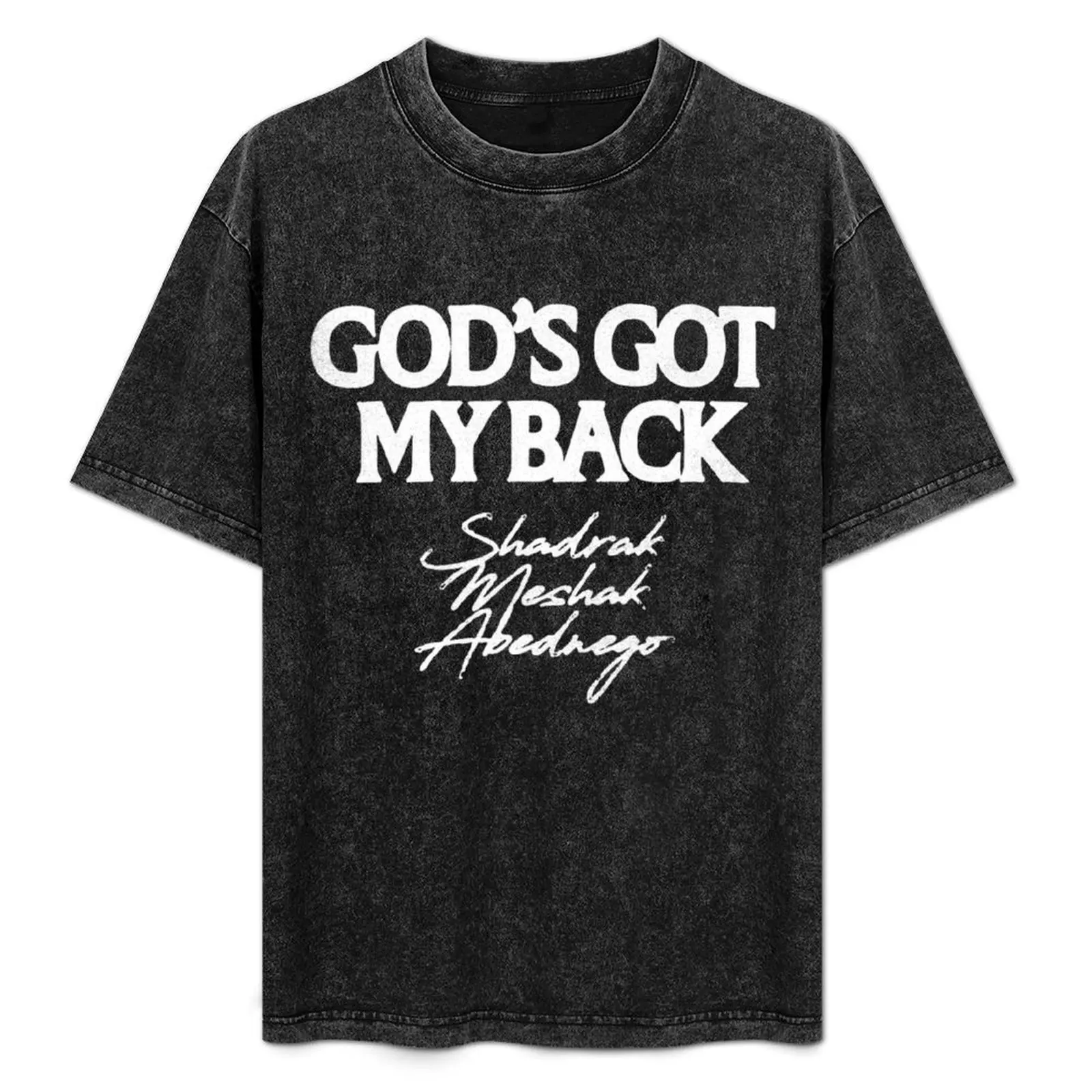 Brandon Lake Merch God's Got My Back Shadrach Meshach Abedne T-Shirt Casual Work Wear T-Shirt
Brandon Lake Merch God's Got My Back Shadrach Meshach Abedne T-Shirt Casual Work Wear T-Shirt