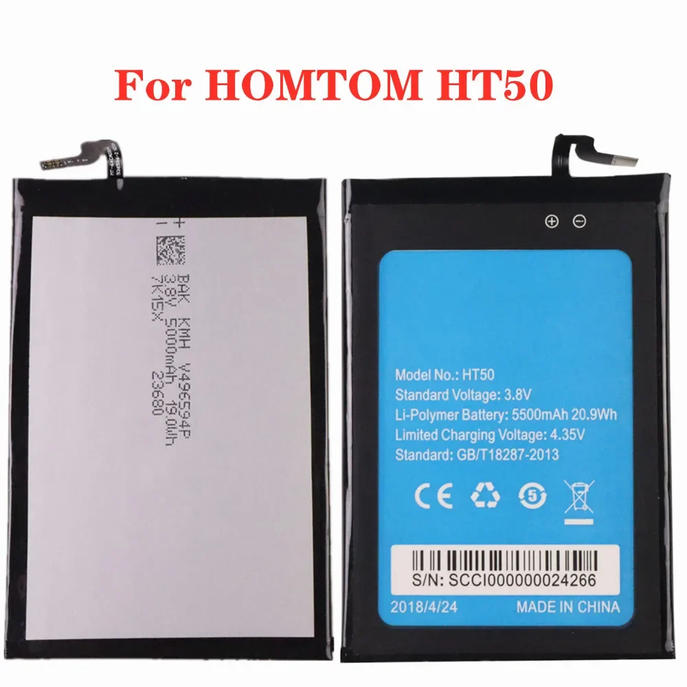 100% новый аккумулятор HT 50 емкостью 5500 мАч для HOMTOM HT50 5,5 дюйма, резервные сменные аккумуляторы
100% новый аккумулятор HT 50 емкостью 5500 мАч для HOMTOM HT50 5,5 дюйма, резервные сменные аккумуляторы