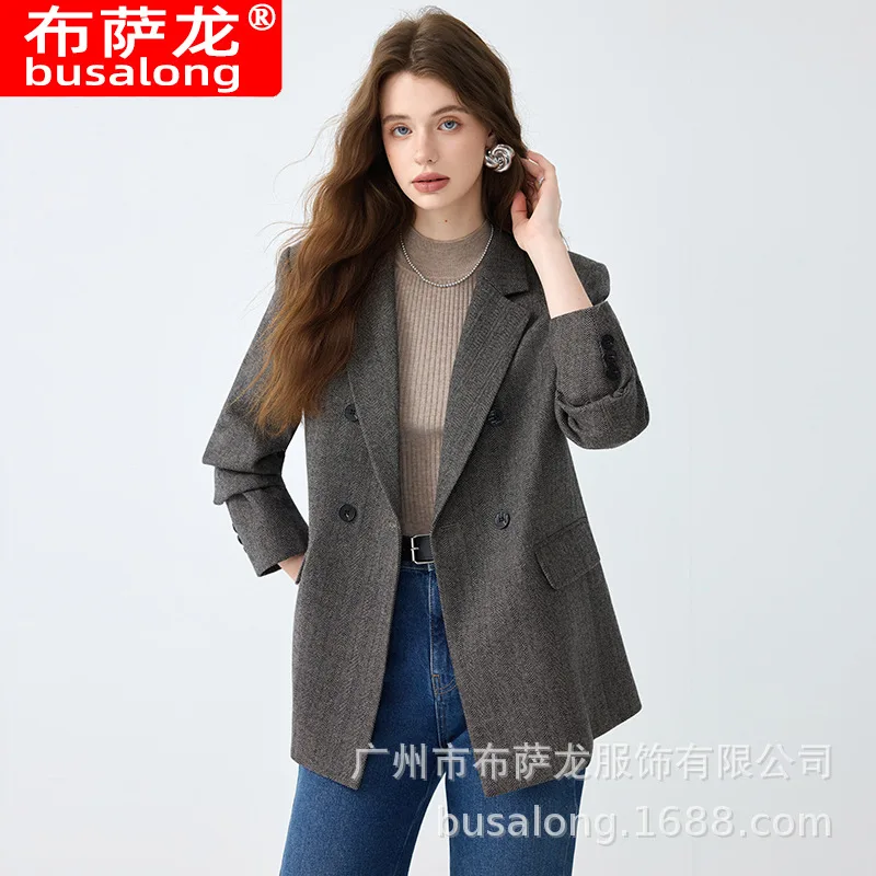 2025New Stylish Fashion Suit Casual Women's Long Sleeve Professional Blazer Formal Women's Single Jacket Workwear1921
2025New Stylish Fashion Suit Casual Women's Long Sleeve Professional Blazer Formal Women's Single Jacket Workwear1921