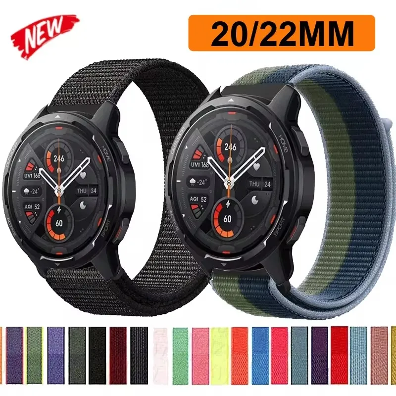 20mm 22mm Nylon Loop Band For Xiaomi Watch S3 S2 S1 Active Color Sport Bracelet For Garmin Vivoactive 5 4 55 245 255 attachment
20mm 22mm Nylon Loop Band For Xiaomi Watch S3 S2 S1 Active Color Sport Bracelet For Garmin Vivoactive 5 4 55 245 255 attachment