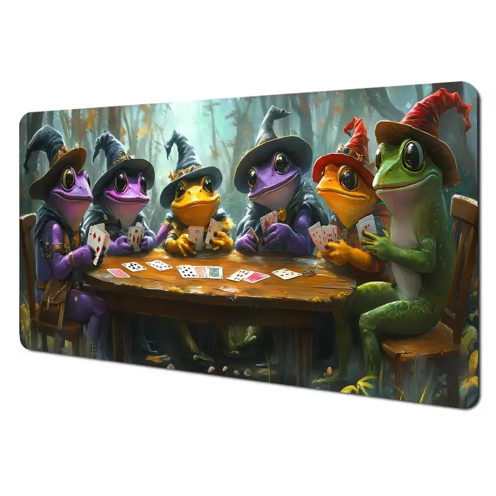 Cartoon animation Frog Gaming Mouse Pad Large PC Office Game Table Mats Rubber Anti-slip Game Keyboard Mousepad Long Desk mat
Cartoon animation Frog Gaming Mouse Pad Large PC Office Game Table Mats Rubber Anti-slip Game Keyboard Mousepad Long Desk mat