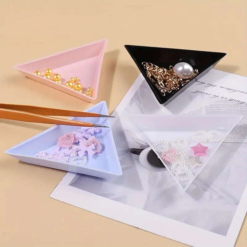 10Pcs Colorful Plastic Triangle Nail Art Organizer Trays Perfect for Beads,Pearls&Jewelry Storage Lightweight Design DIY Tools
10Pcs Colorful Plastic Triangle Nail Art Organizer Trays Perfect for Beads,Pearls&Jewelry Storage Lightweight Design DIY Tools