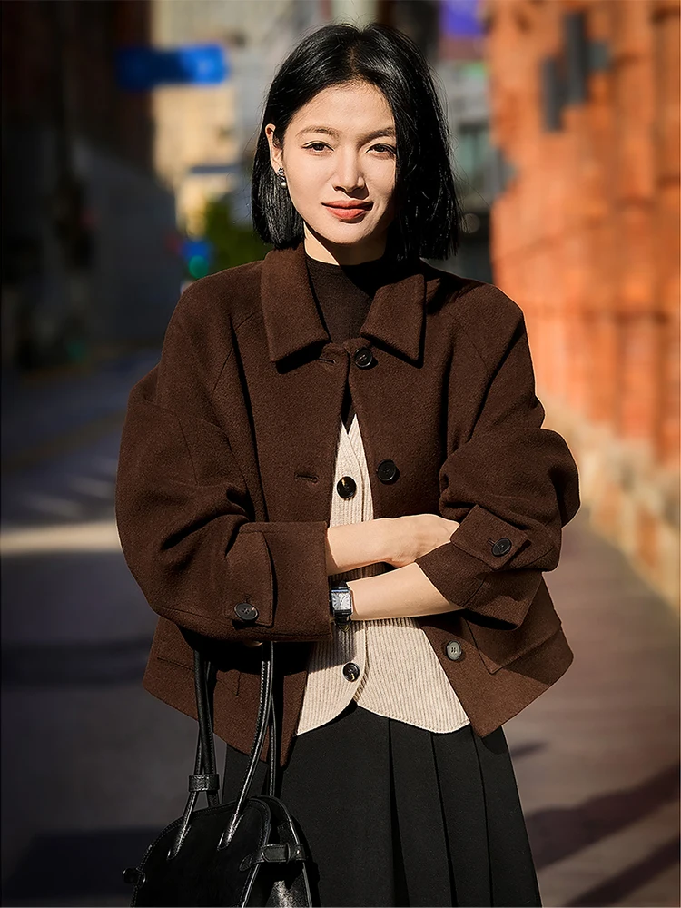 XiaoHanGe Commuter Miu Sle Slimming Workwear Silk Woolen Coat ort Outerwear Women's Faion New Arrival Straight Cut OL S...
XiaoHanGe Commuter Miu Sle Slimming Workwear Silk Woolen Coat ort Outerwear Women's Faion New Arrival Straight Cut OL S...