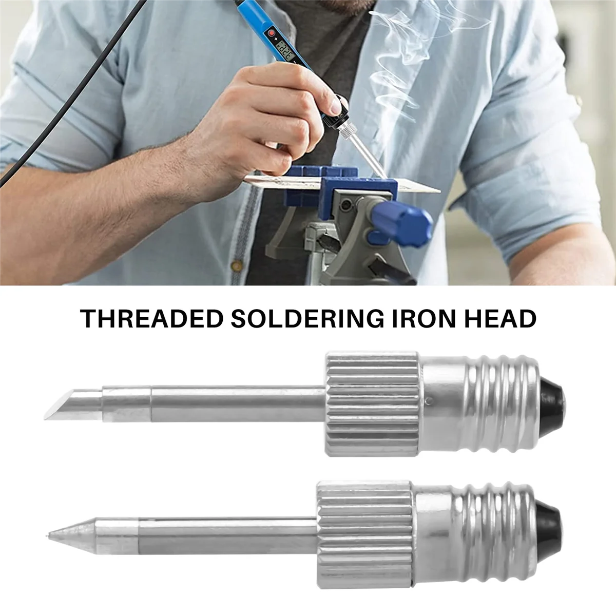 ABZL 3Pcs Brass Soldering Tips USB Soldering Iron Head Welding Soldering Tips for E10 Interface Soldering Stations
ABZL 3Pcs Brass Soldering Tips USB Soldering Iron Head Welding Soldering Tips for E10 Interface Soldering Stations