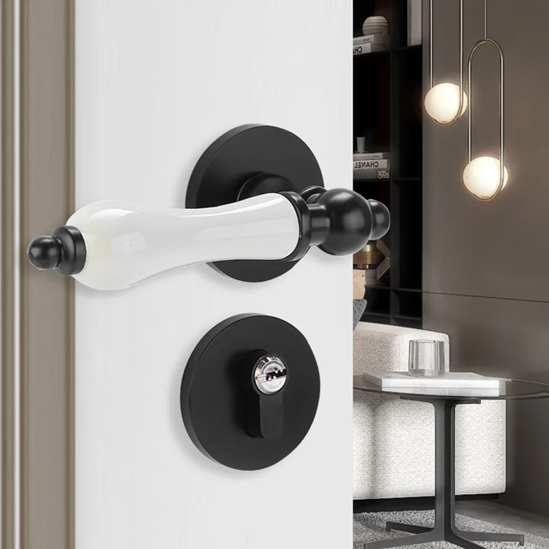 American Retro Split Door Lock Mute Lock Cylinder Indoor Bedroom Home Room Door Lock Wooden Door Lock Set Handle Lock
American Retro Split Door Lock Mute Lock Cylinder Indoor Bedroom Home Room Door Lock Wooden Door Lock Set Handle Lock