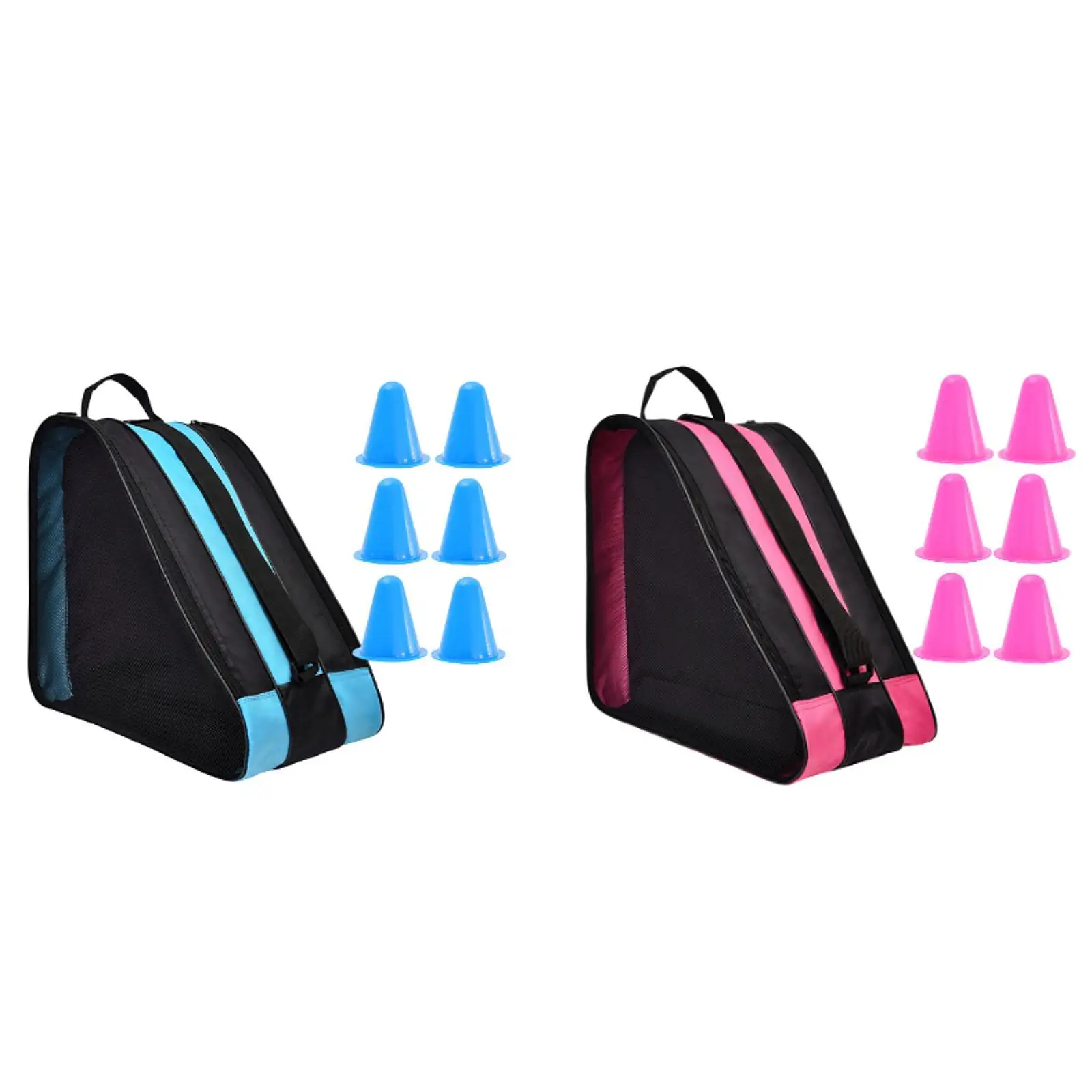 Roller Skate Bag Skating Shoes Storage Bag with 6 Roller Skating Piles Portable Handle Skate Carry Bag Ice Skate Bag for Kids
Roller Skate Bag Skating Shoes Storage Bag with 6 Roller Skating Piles Portable Handle Skate Carry Bag Ice Skate Bag for Kids