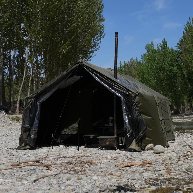 8.0+Framed Foyer Air Tent-Army Green Easy Setup Quick Opening Camping Portable Outdoor Family Luxury Inflatable Tent
8.0+Framed Foyer Air Tent-Army Green Easy Setup Quick Opening Camping Portable Outdoor Family Luxury Inflatable Tent