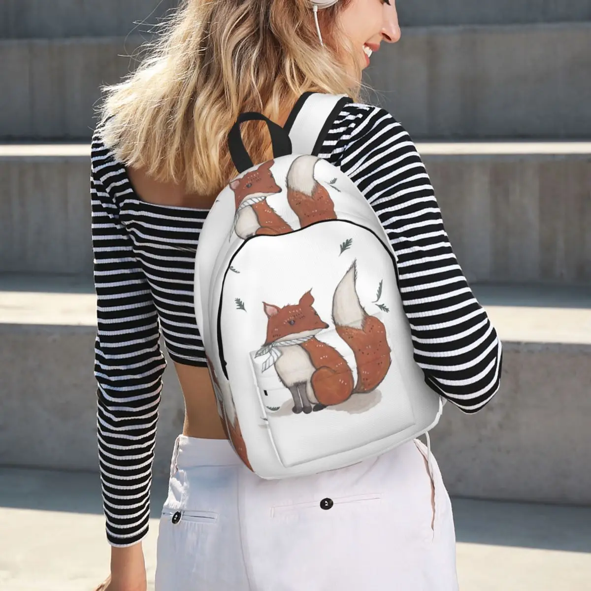 Mr.Foxy In The Oak Forest Student Backpack School Bag Hiking Travel Daypack for Boys Girls Fashion Bookbag Shoulder Bags
Mr.Foxy In The Oak Forest Student Backpack School Bag Hiking Travel Daypack for Boys Girls Fashion Bookbag Shoulder Bags