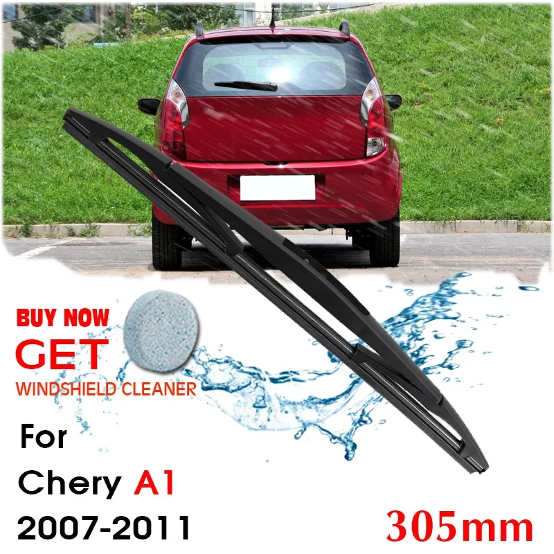 Car Wiper Blade Rear Back Window Windscreen Windshield Wipers For Chery A1 Hatchback 305mm 2007-2011 Auto Accessories
Car Wiper Blade Rear Back Window Windscreen Windshield Wipers For Chery A1 Hatchback 305mm 2007-2011 Auto Accessories