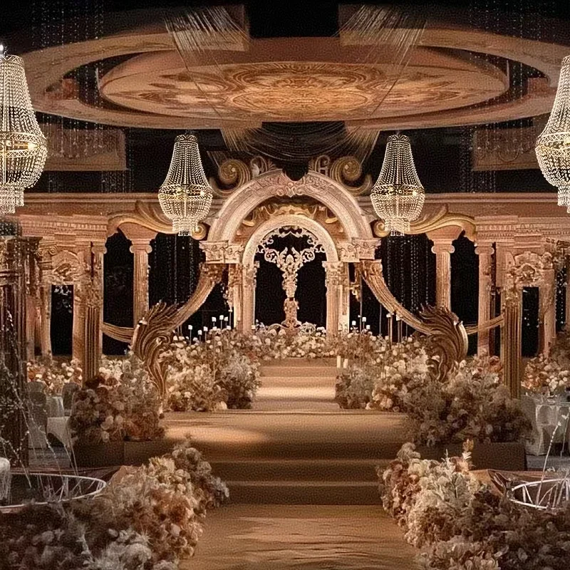 Luxury Round 3PCS European Crystal Chandelier Pendant T Stage Decor Event Party Wedding Decoration
Luxury Round 3PCS European Crystal Chandelier Pendant T Stage Decor Event Party Wedding Decoration