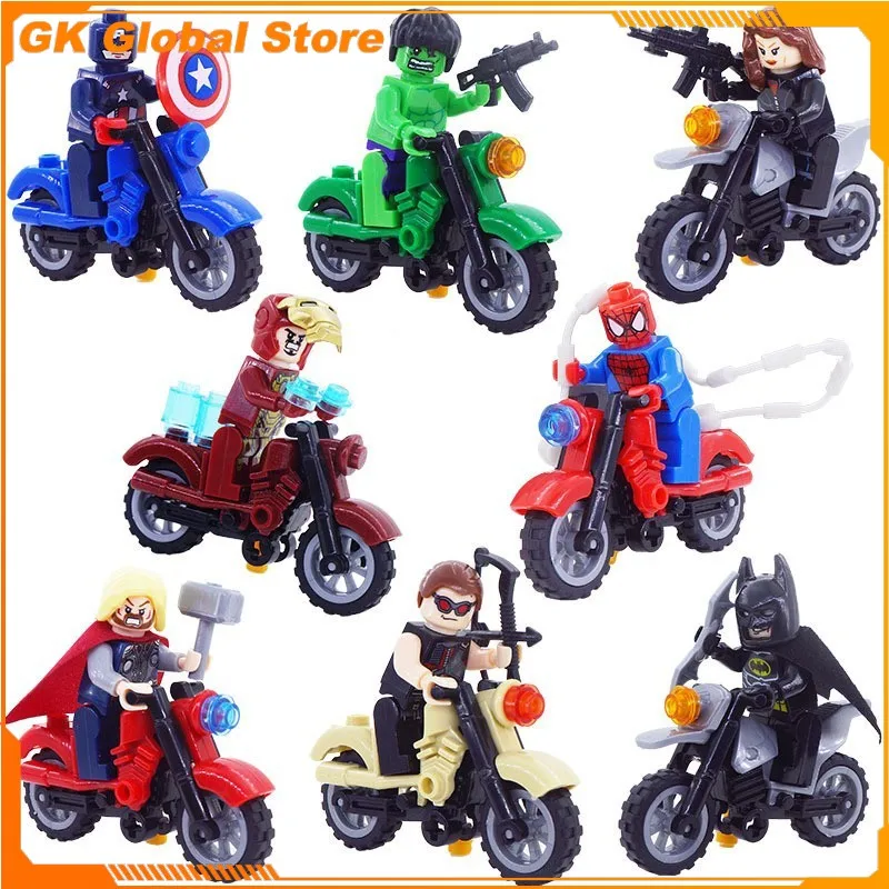 Superhero New 4cm Movie Figure Perimeter Plastic Model Assembling Building Blocks Desktop Decoration Ornaments Kids Gifts Toys
Superhero New 4cm Movie Figure Perimeter Plastic Model Assembling Building Blocks Desktop Decoration Ornaments Kids Gifts Toys