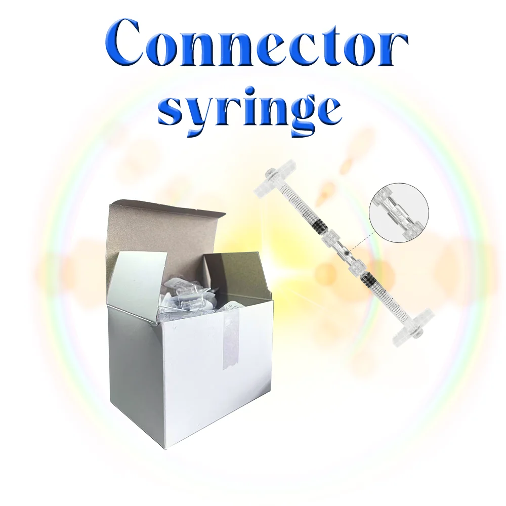 100pcs Double Helix Medical Sterile Luer Lock Adapter Transparent PP Plastic Syringe Connector Leak-Proof Connector Tool Parts
100pcs Double Helix Medical Sterile Luer Lock Adapter Transparent PP Plastic Syringe Connector Leak-Proof Connector Tool Parts