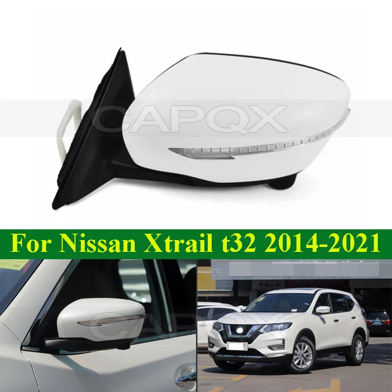 CAPQX 7/9/11/13 For Nissan Xtrail X Trail T32 2014-2021 Side Rearview Mirror Assembly Camera Electric Folding Heating Turn Light
CAPQX 7/9/11/13 For Nissan Xtrail X Trail T32 2014-2021 Side Rearview Mirror Assembly Camera Electric Folding Heating Turn Light