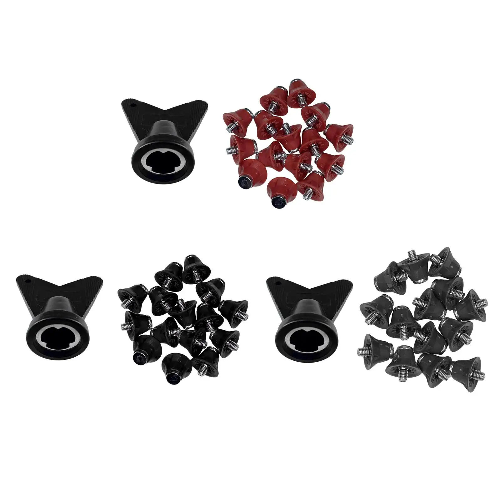 12Pcs Football Shoe Spikes Anti Slip 13mm Comfortable Replacement Spikes for Athletic Sneakers Competition Indoor Outdoor Sports
12Pcs Football Shoe Spikes Anti Slip 13mm Comfortable Replacement Spikes for Athletic Sneakers Competition Indoor Outdoor Sports