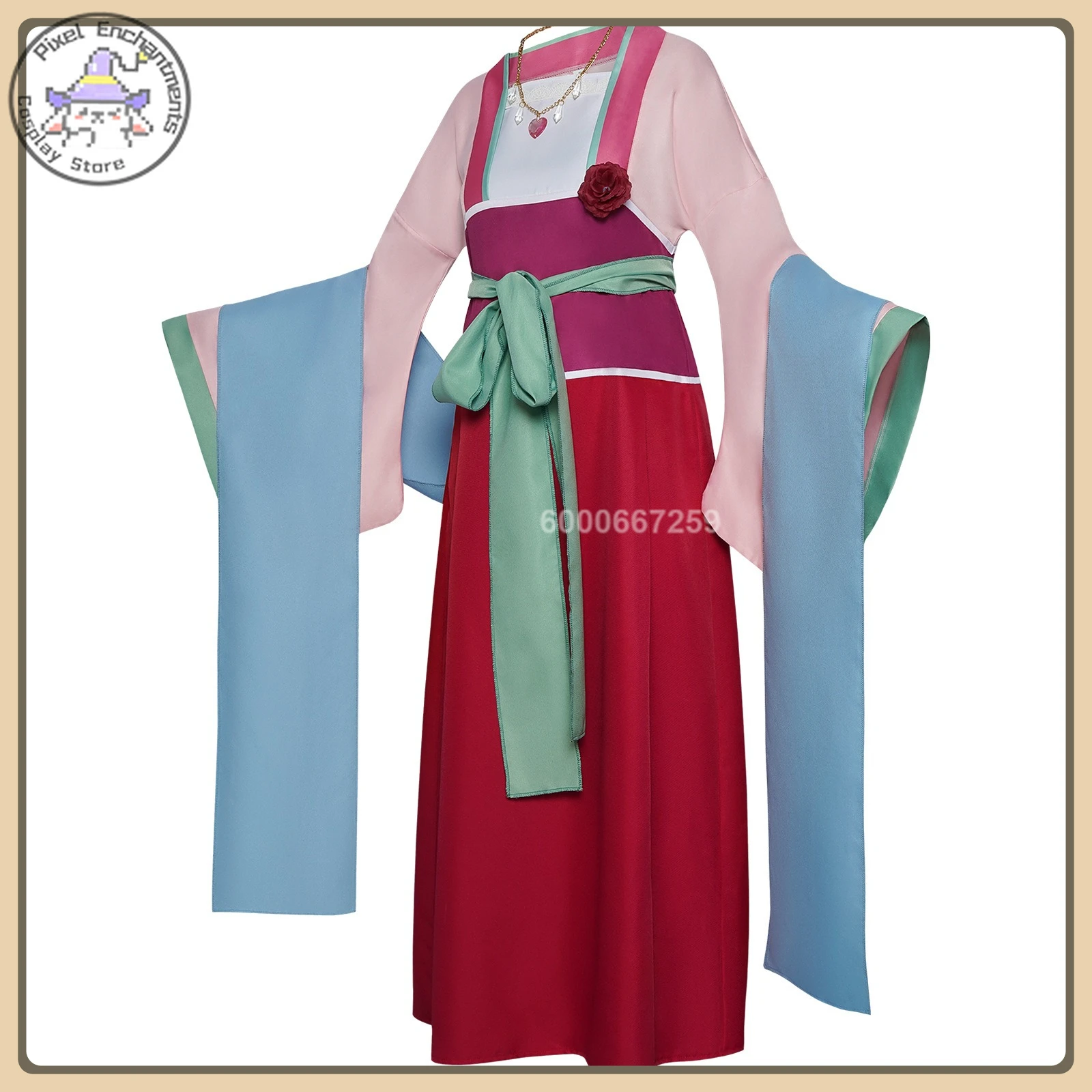 Костюм для ролевых игр Kusuriya no Hitorigoto: Красное атласное платье + украшение в виде банта, полный комплект, высококачественный косплей-костюм (женский)
Костюм для ролевых игр Kusuriya no Hitorigoto: Красное атласное платье + украшение в виде банта, полный комплект, высококачественный косплей-костюм (женский)