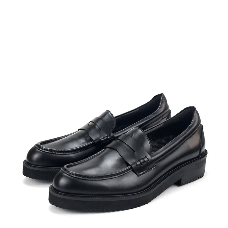 New style handmade formal high-heeled leather shoes in spring and summer Square head cowhide flat sole large and small men shoes
New style handmade formal high-heeled leather shoes in spring and summer Square head cowhide flat sole large and small men shoes