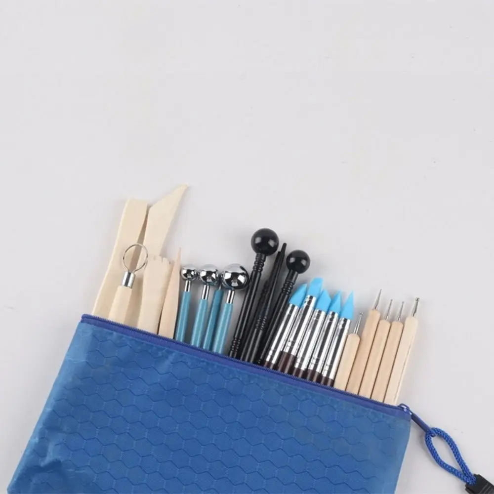 25Pcs DIY Ceramics Clay Tools Set Wax Carving Practical Pottery Molding Tool Kit Handmade Clay Complete Tool
25Pcs DIY Ceramics Clay Tools Set Wax Carving Practical Pottery Molding Tool Kit Handmade Clay Complete Tool
