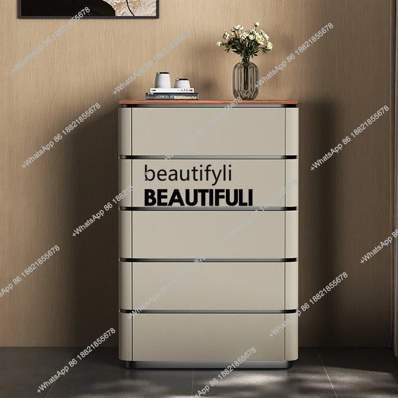 ss8350 Light luxury chest of drawers High leather storage South American walnut solid wood Bedroom high cabinet Side cabinet
ss8350 Light luxury chest of drawers High leather storage South American walnut solid wood Bedroom high cabinet Side cabinet