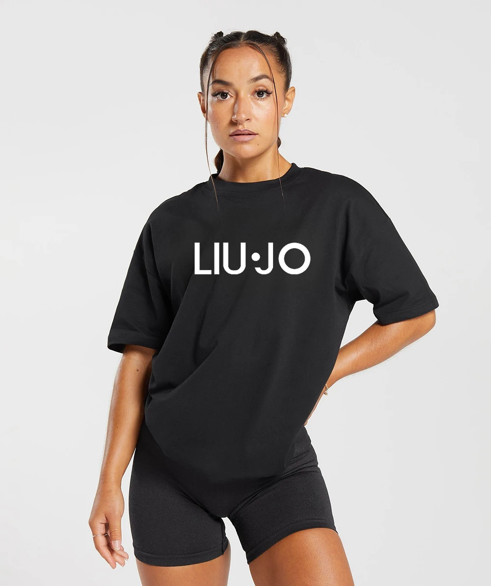 Women's High Quality T-shirt Fashion LIU Printed Female Loose Short Sleeve Cotton Classic Style Shirts Summer Clothing
Women's High Quality T-shirt Fashion LIU Printed Female Loose Short Sleeve Cotton Classic Style Shirts Summer Clothing