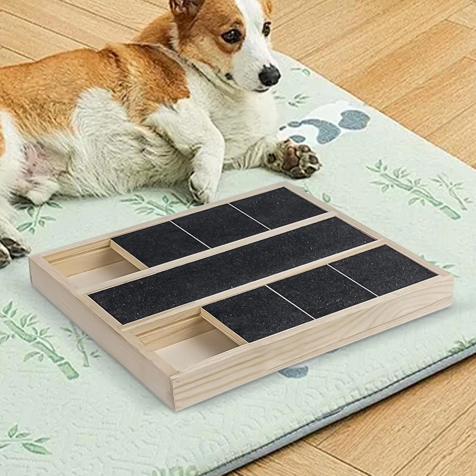 Dog Scratch Board Puppy Nail Filing Board Nail Trim Pad Pull Out Wooden Pet Scratch Board Toy Built in Treat Box Sandpaper Board
Dog Scratch Board Puppy Nail Filing Board Nail Trim Pad Pull Out Wooden Pet Scratch Board Toy Built in Treat Box Sandpaper Board