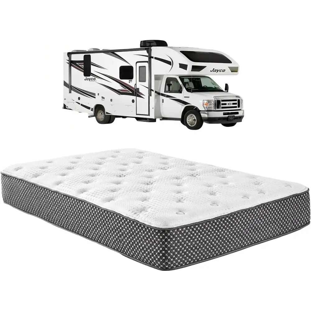 12 Gel Memory Foam Hybrid Mattress for RV, Camper, or Travel Trailer - Cooling Comfort, Medium Firmness, Made in USA
12 Gel Memory Foam Hybrid Mattress for RV, Camper, or Travel Trailer - Cooling Comfort, Medium Firmness, Made in USA