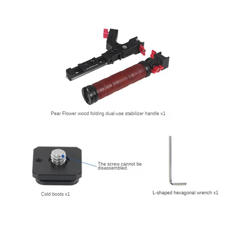 For DJI Handheld Stabilizer Expansion Gimbal Bracket Multi-Functional Folding Dual-Use Rosewood Lifting Pot Handle
For DJI Handheld Stabilizer Expansion Gimbal Bracket Multi-Functional Folding Dual-Use Rosewood Lifting Pot Handle