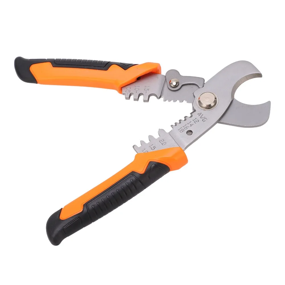 Convenient Stainless Steel Wire Stripper 6.9in Length Crimper Tool Stripping Tool Repair Work
Convenient Stainless Steel Wire Stripper 6.9in Length Crimper Tool Stripping Tool Repair Work